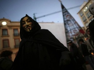 Anonymous hooded reuters