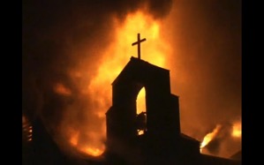 Church burning