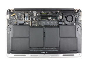 Inside a Macbook Air