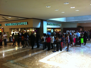 Starbucks line