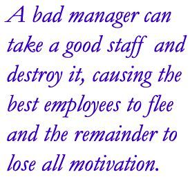 Bad Manager quote