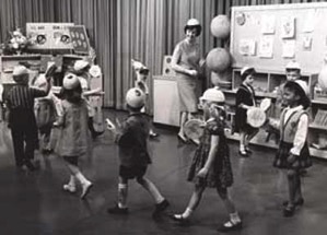 Romper room marching