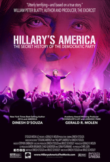 Hillarys America documentary film poster