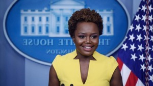 Karine Jean Pierre Makes History at White House Press Briefing