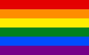 Gay Pride Flag svg