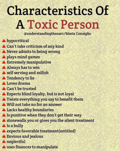 8 things toxic people do.