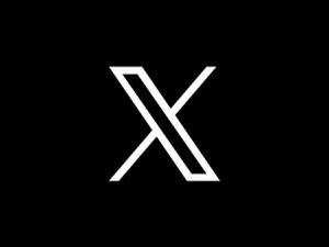 X twitter logo.